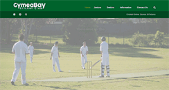 Desktop Screenshot of gymeabaycricketclub.com